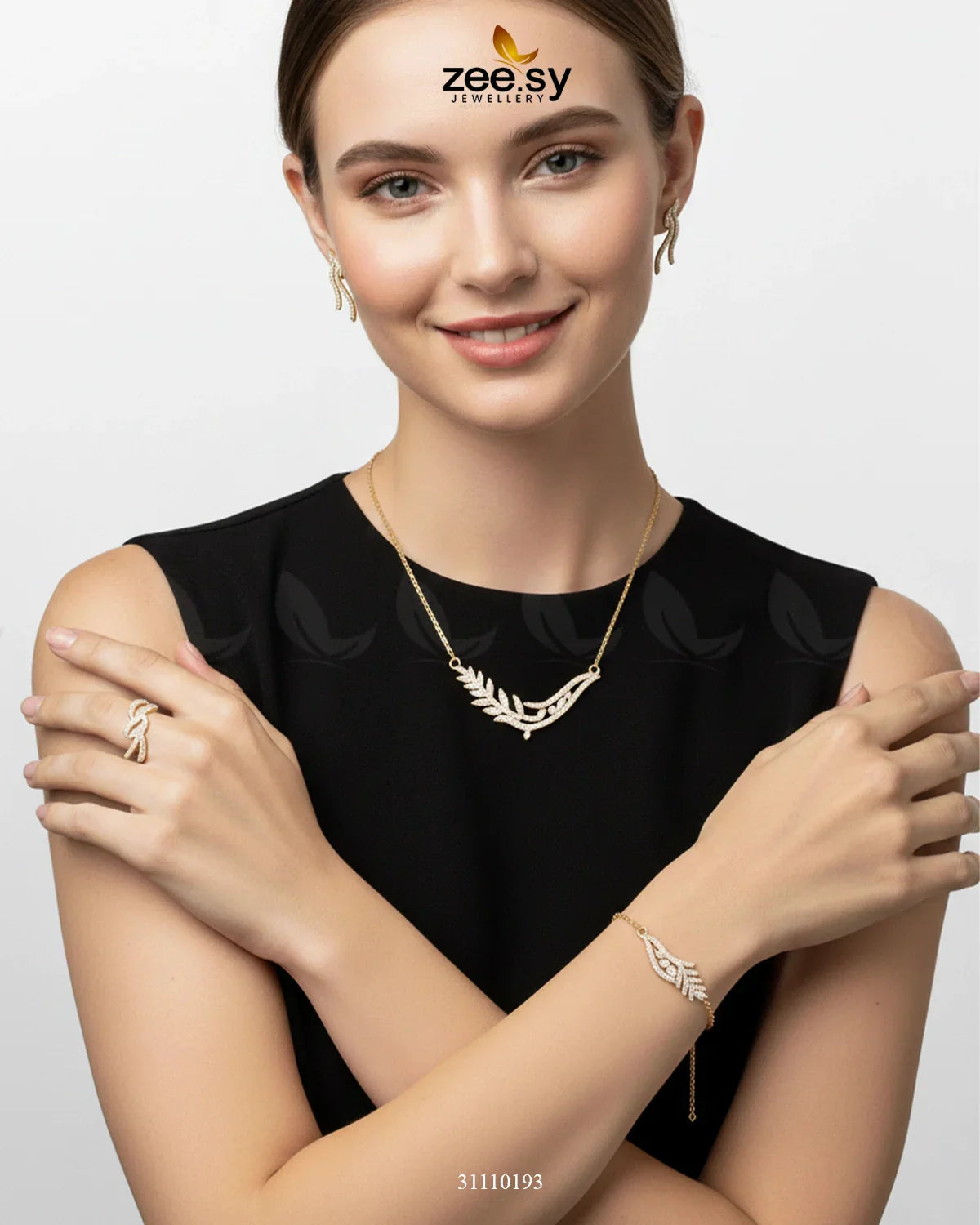 Zeesy Linnet Pendant Set