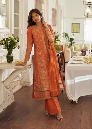 Lumiere By Gulaal Unstitched 3 Piece Chikankari Lawn Collection'2025-Solara