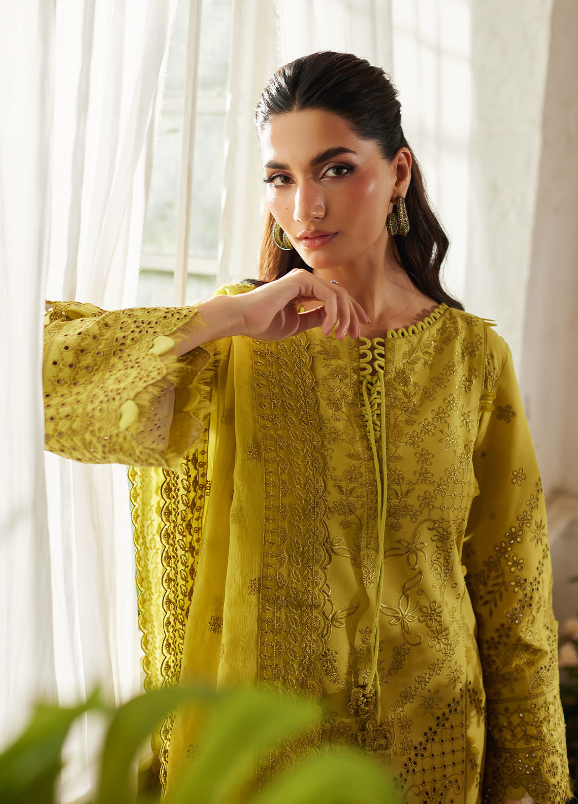 Lumiere By Gulaal Unstitched 3 Piece Chikankari Lawn Collection'2025-Aurelia