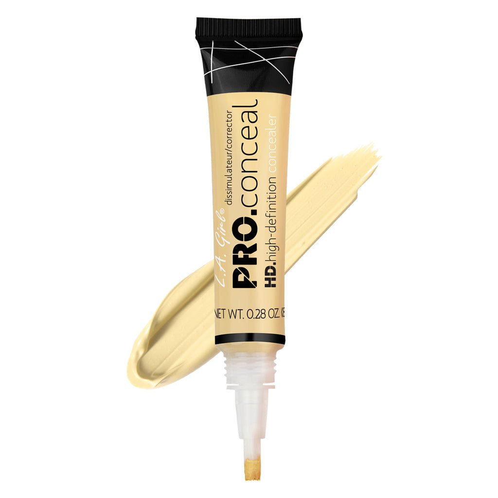 L.A Girl - HD PRO Cream Concealer- Peach Corrector- GC995- Light Yellow