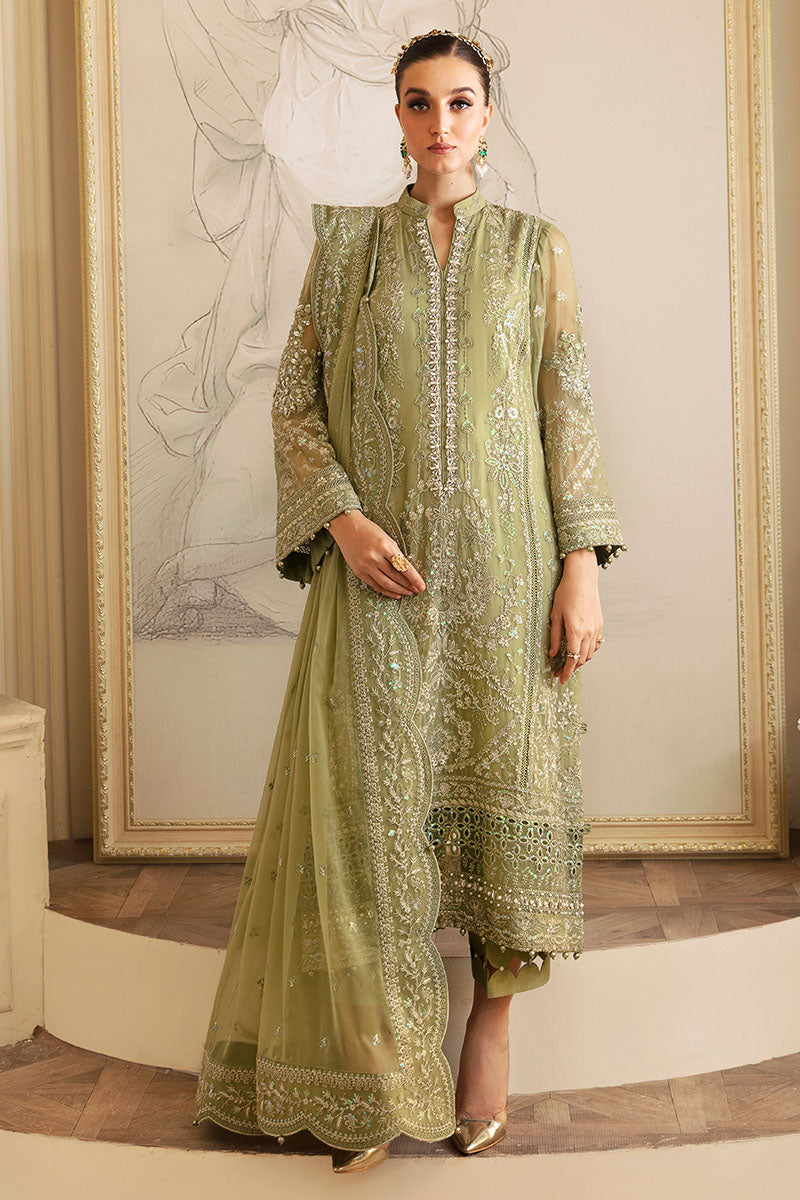Gulaal Unstitched 3 Piece Emb Chiffon Suit-Almendra-GL-EC-24V2-05