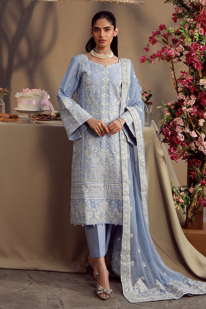Gulaal Stitched 3 Piece Festive Lawn Suit-Nehal