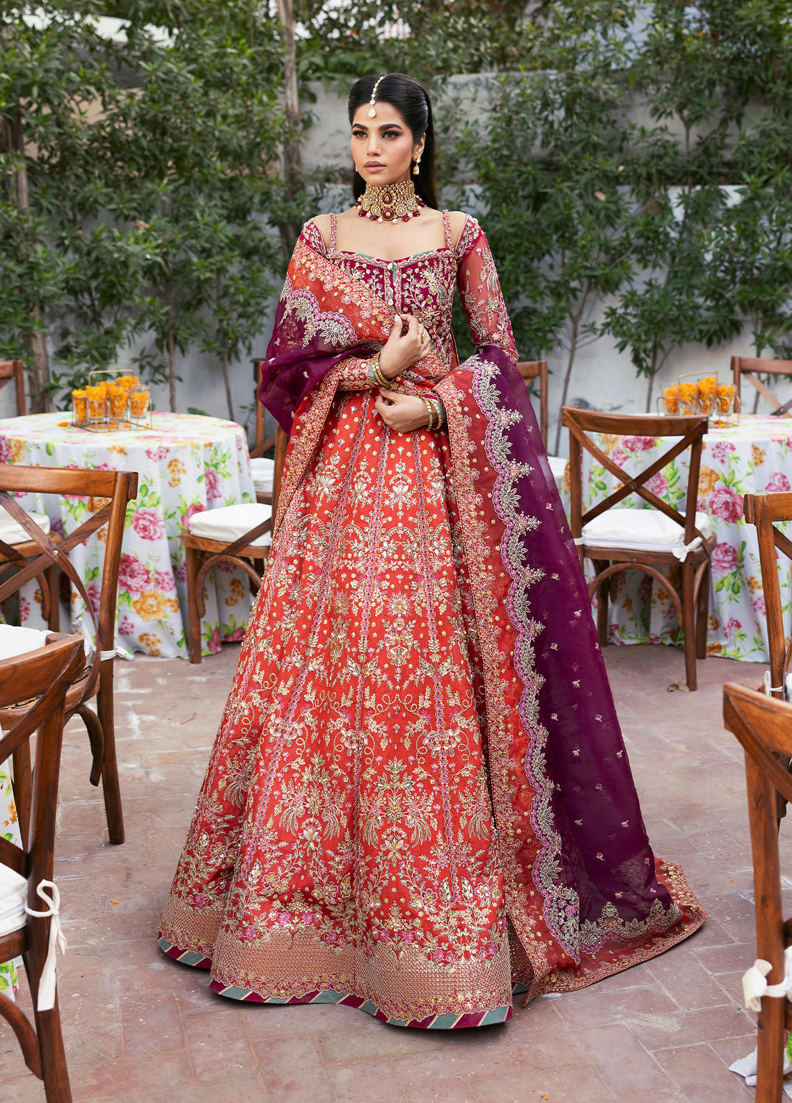 Chaandni By Gulaal Unstitched 3 Piece Wedding Formals Suit-Shabnam