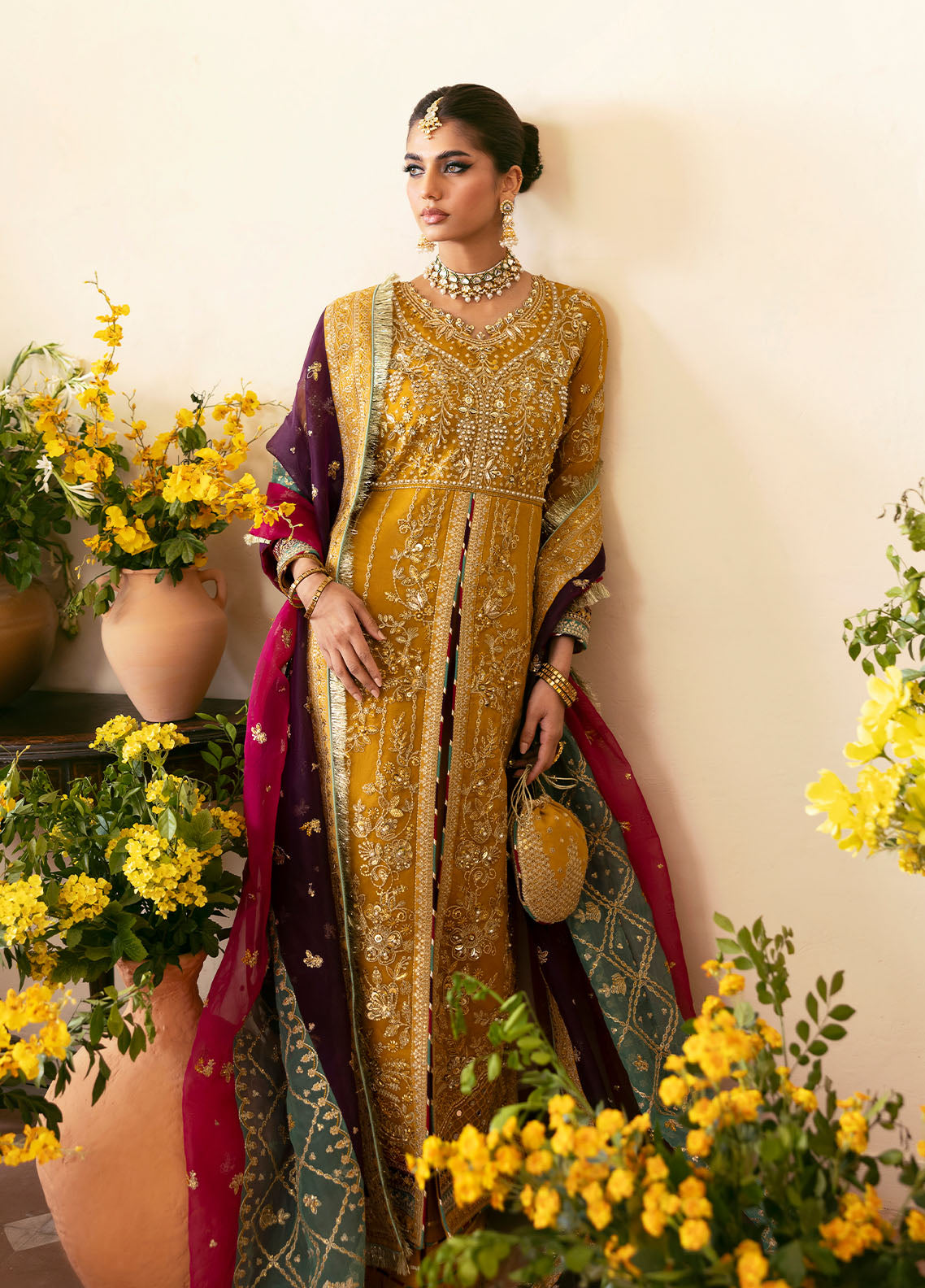 Chaandni By Gulaal Unstitched 3 Piece Wedding Formals Collection'2025-Nayaara