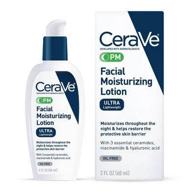 Cerave Facial Moisturizing Lotion Ultra Light Weight Pm  60Ml - My Store