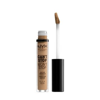 NYX Professional Makeup- Can't Stop Won't Stop Contour Concealer- Caramel, 0.11 Fl oz