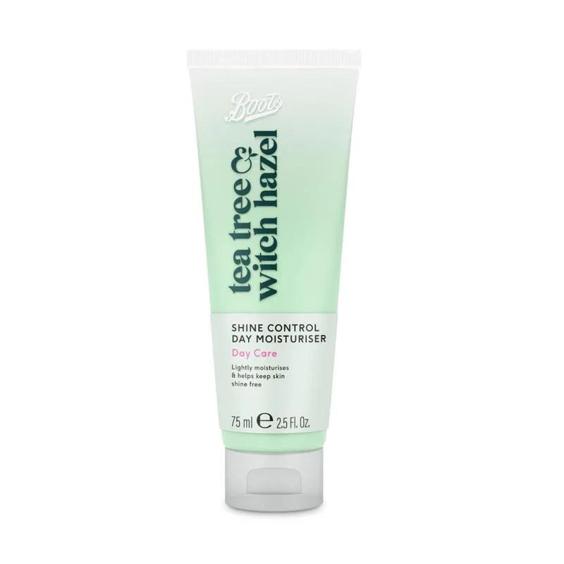 Boots Tea Tree & Witch Hazel Shine Control Day Moisturiser 75ml