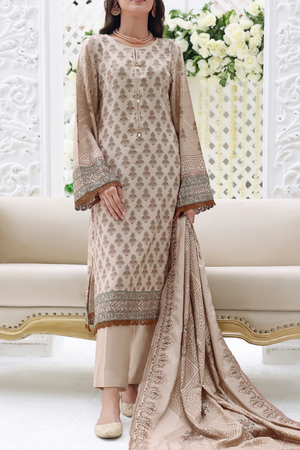 Mariyah Karandi By VS Textile-3 pc  unstitch suit