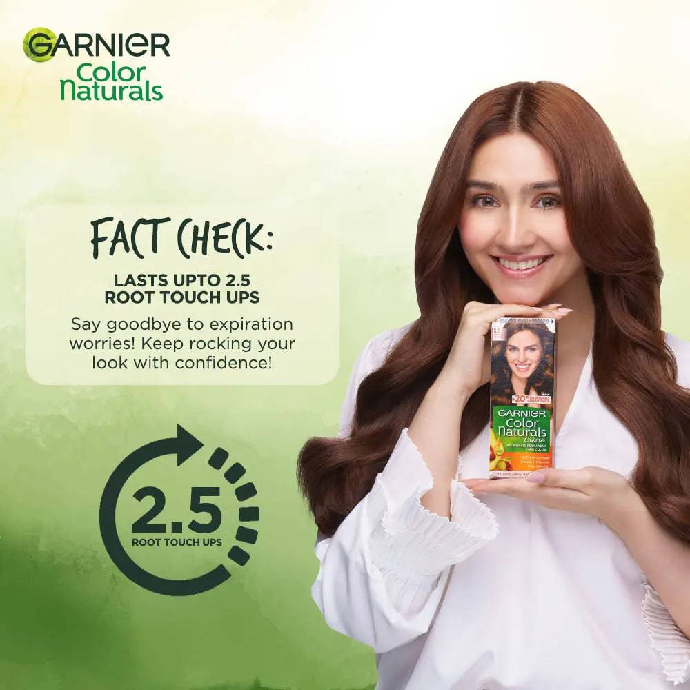 Garnier - Color Naturals Hair Colors - 4.7 Dark Shiny Brown - My Store