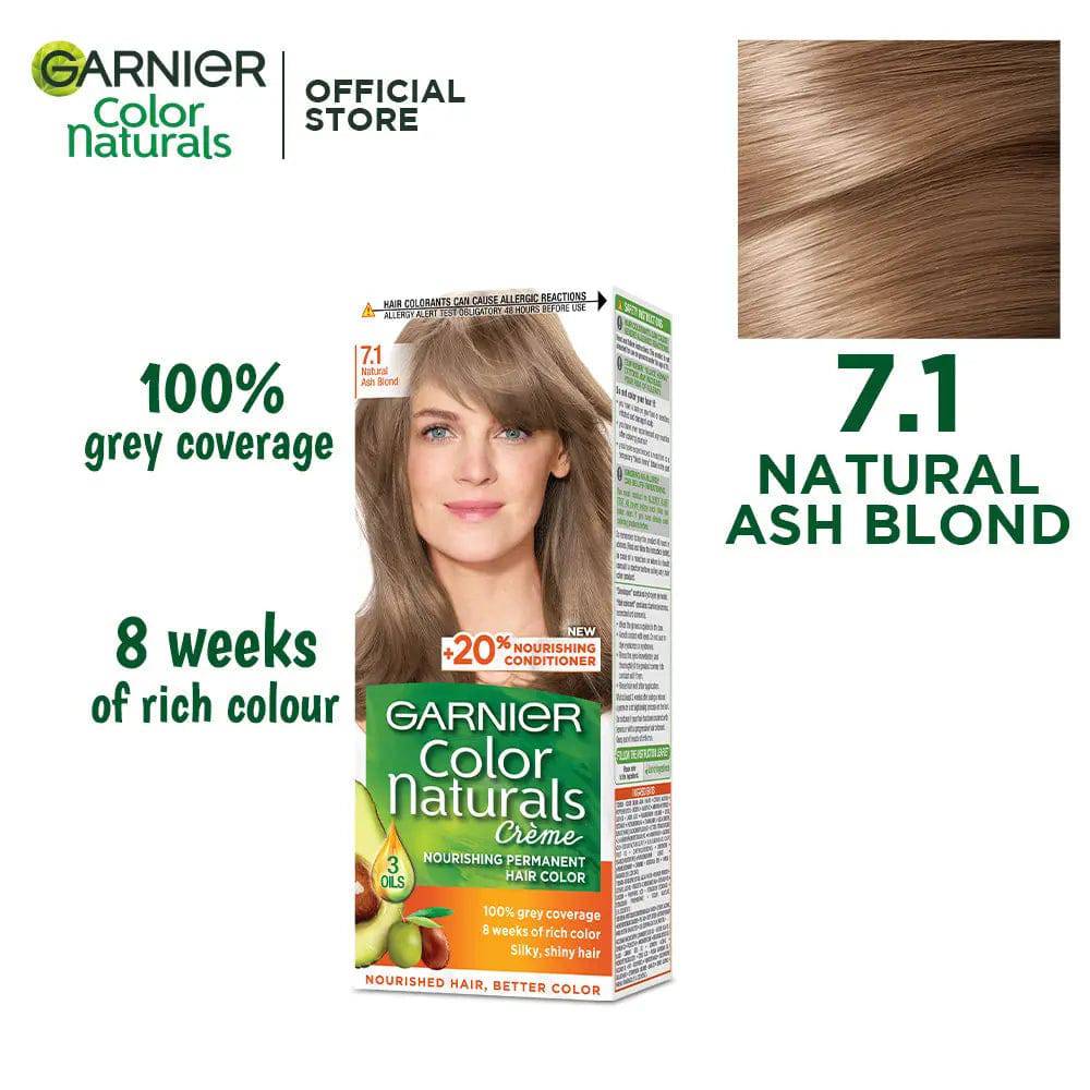 Garnier - Color Naturals Hair Colors - 7.1 Natural Ash Blonde - My Store