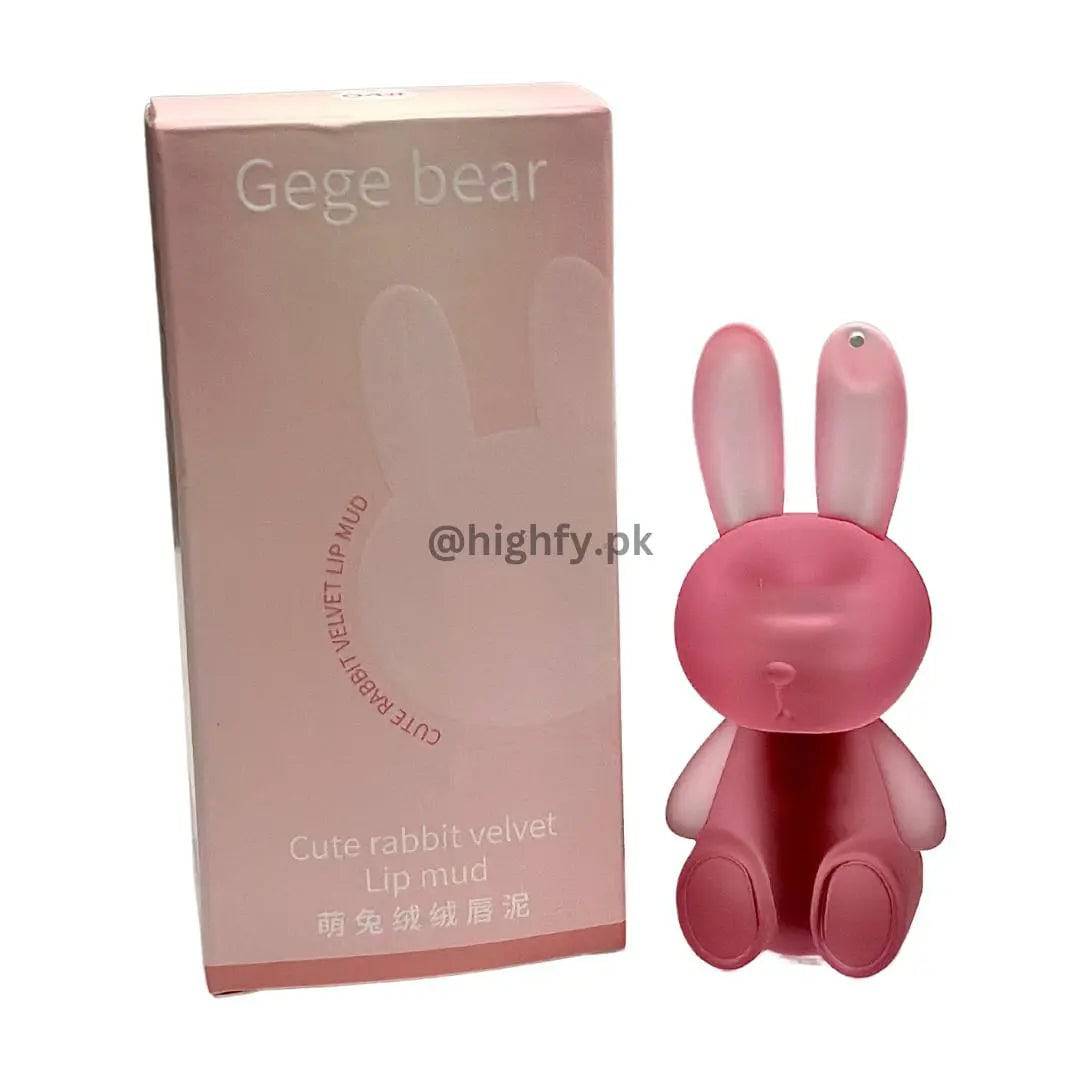 Gege Bear - Cute Rabbit Velvet Lip Mud 06 - My Store