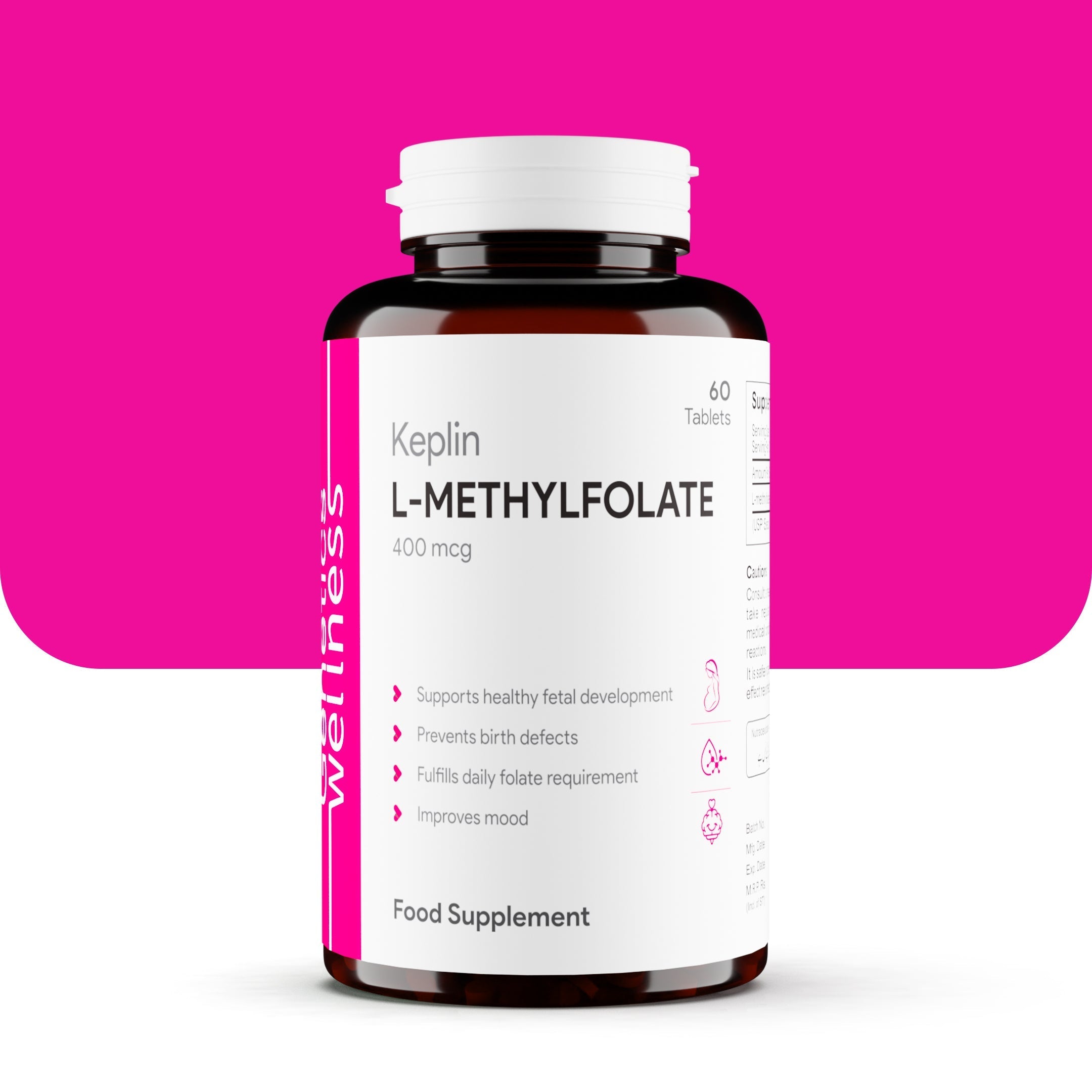 Genetics Wellness Keplin L-Methylfolate