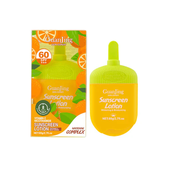 Guanjing Sunscreen Lotion Whitening & Moisturising Spf60 80G