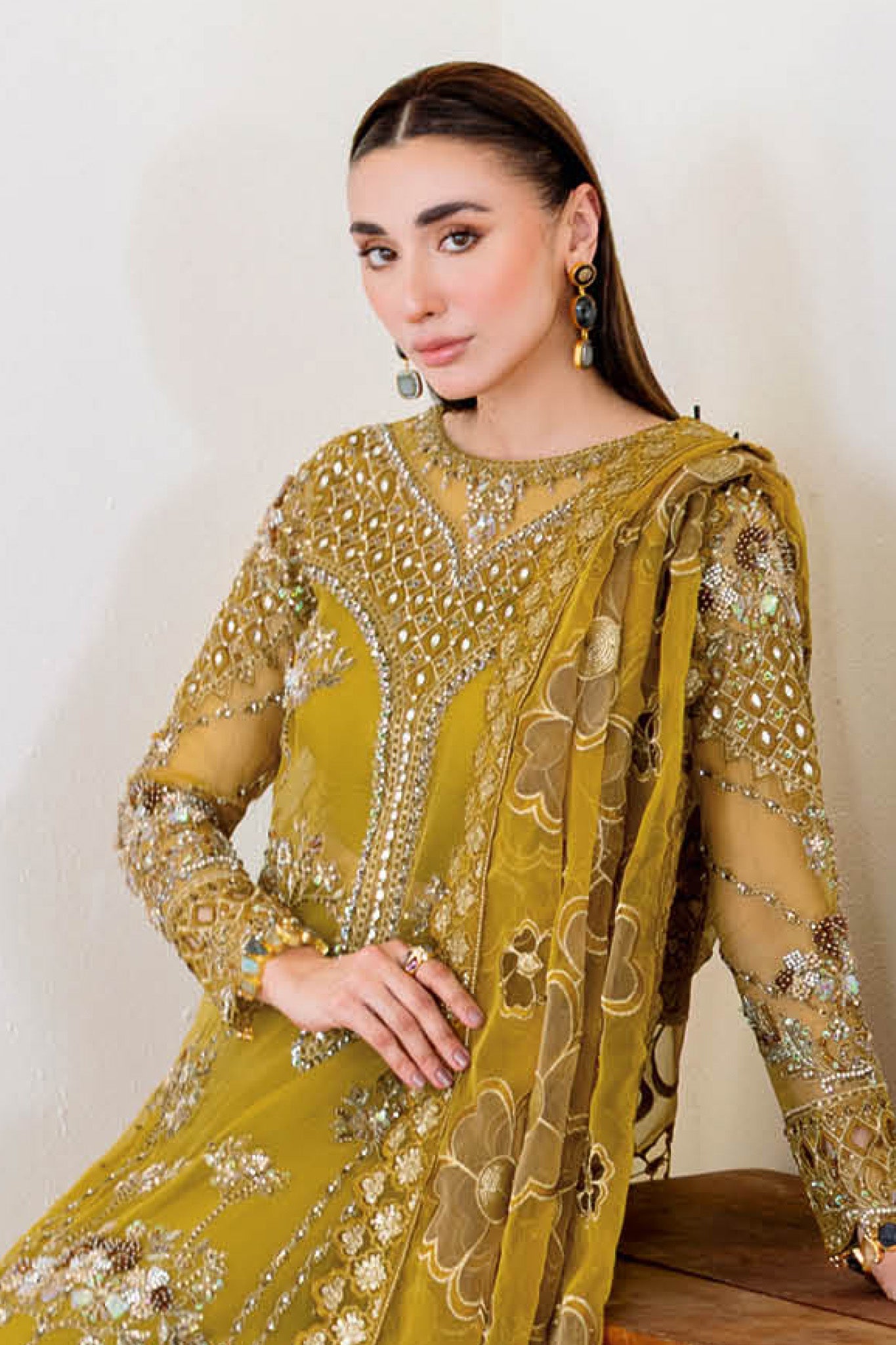 Ramsha Unstitched 3 Piece Luxury Wedding Vol-05 Collection'2025-H-506