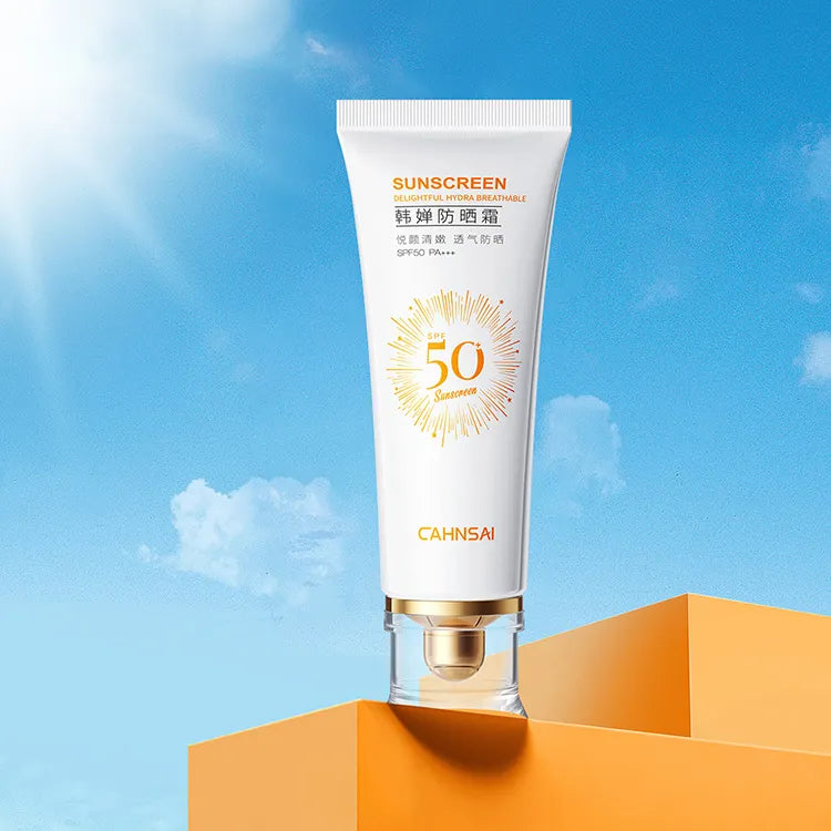 Cahnsai Sunscreen Spf 50 + Organic Whitening Sunscreen For Face