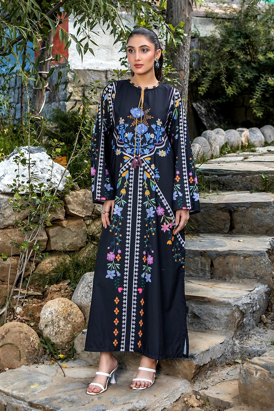 Dhaga Stitched Kaftan Collection'2025-NOA