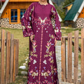 Dhaga Stitched Kaftan Suit-AVERY