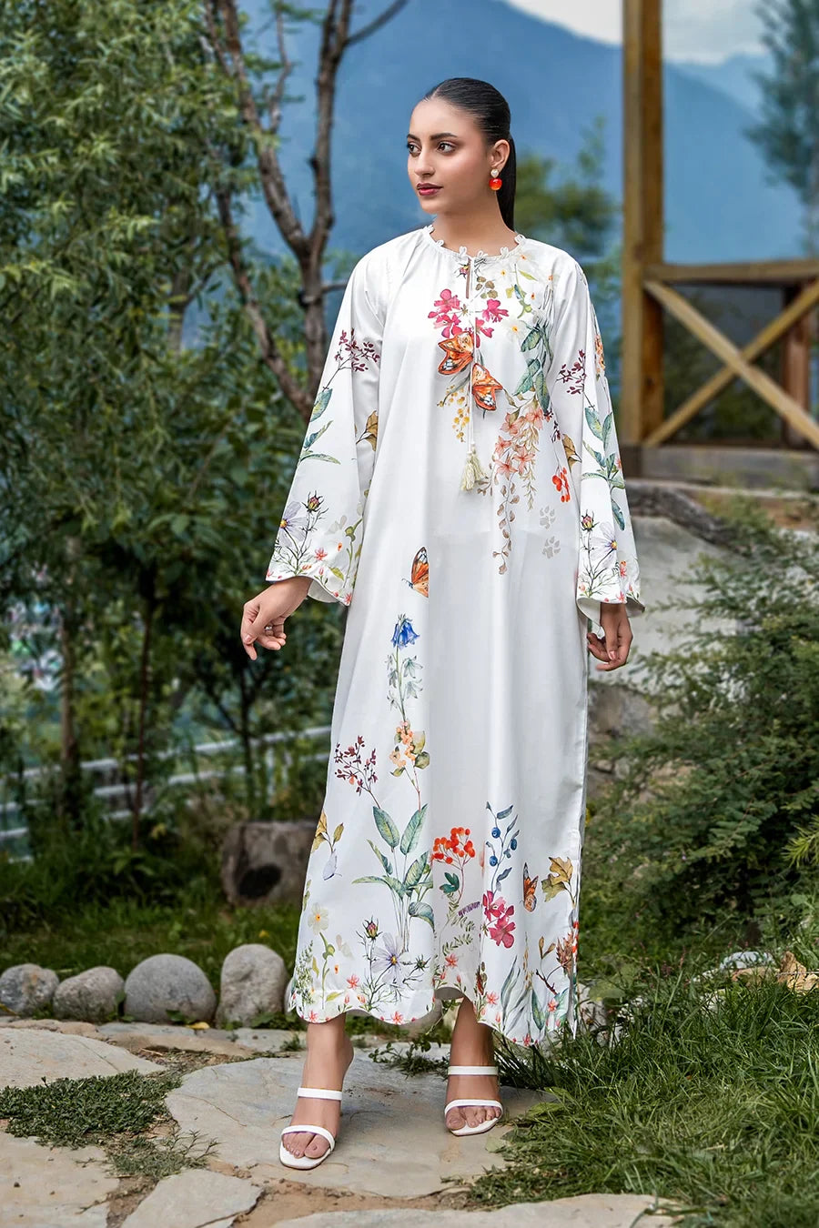Dhaga Stitched Kaftan Collection'2025-MILDRED