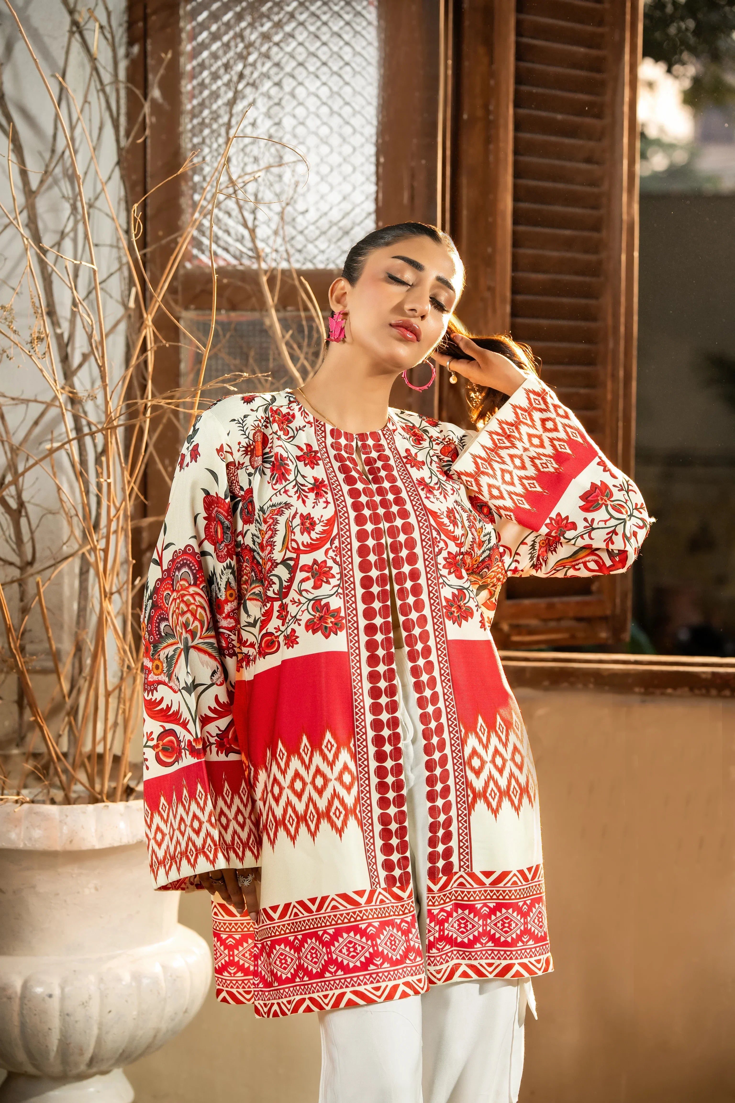 Dhaga Stitched Summer Women Suit-ZOELLE