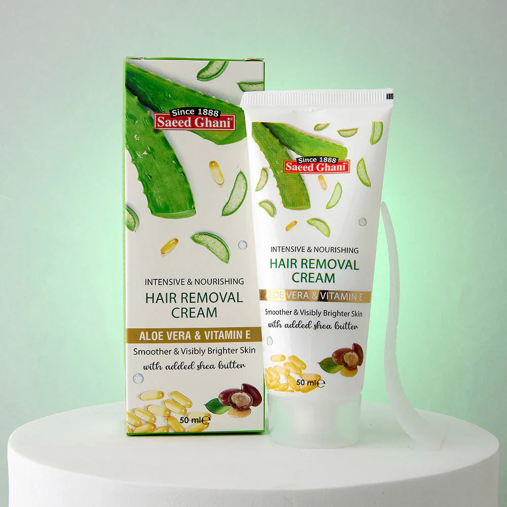Saeed Ghani - Hair Removal Cream With Aloe Vera & Vitamin E 50Ml