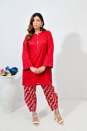 Print Power By Mashrib Stitched 2 Piece Summer Collection'2025-Courage - 2pc