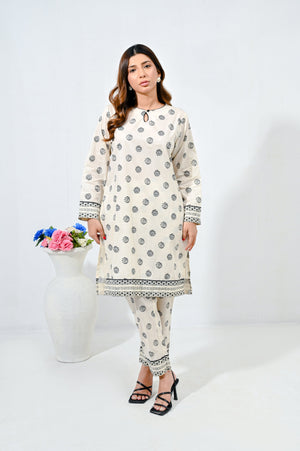 Print Power By Mashrib Stitched 2 Piece Summer Collection'2025-Resolve - 2pc