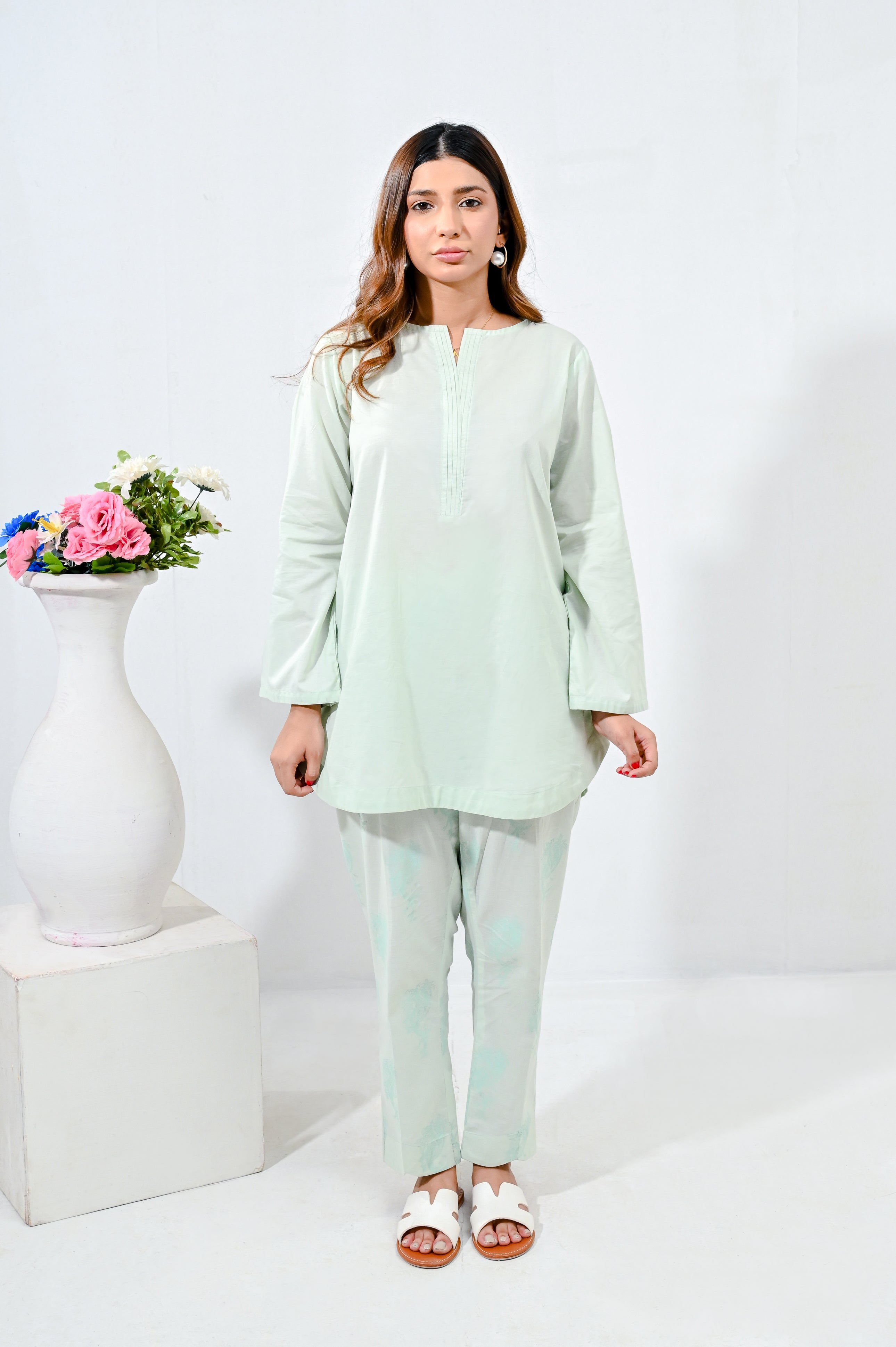 Print Power By Mashrib Stitched 2 Piece Summer Collection'2025-Serenity - 2pc