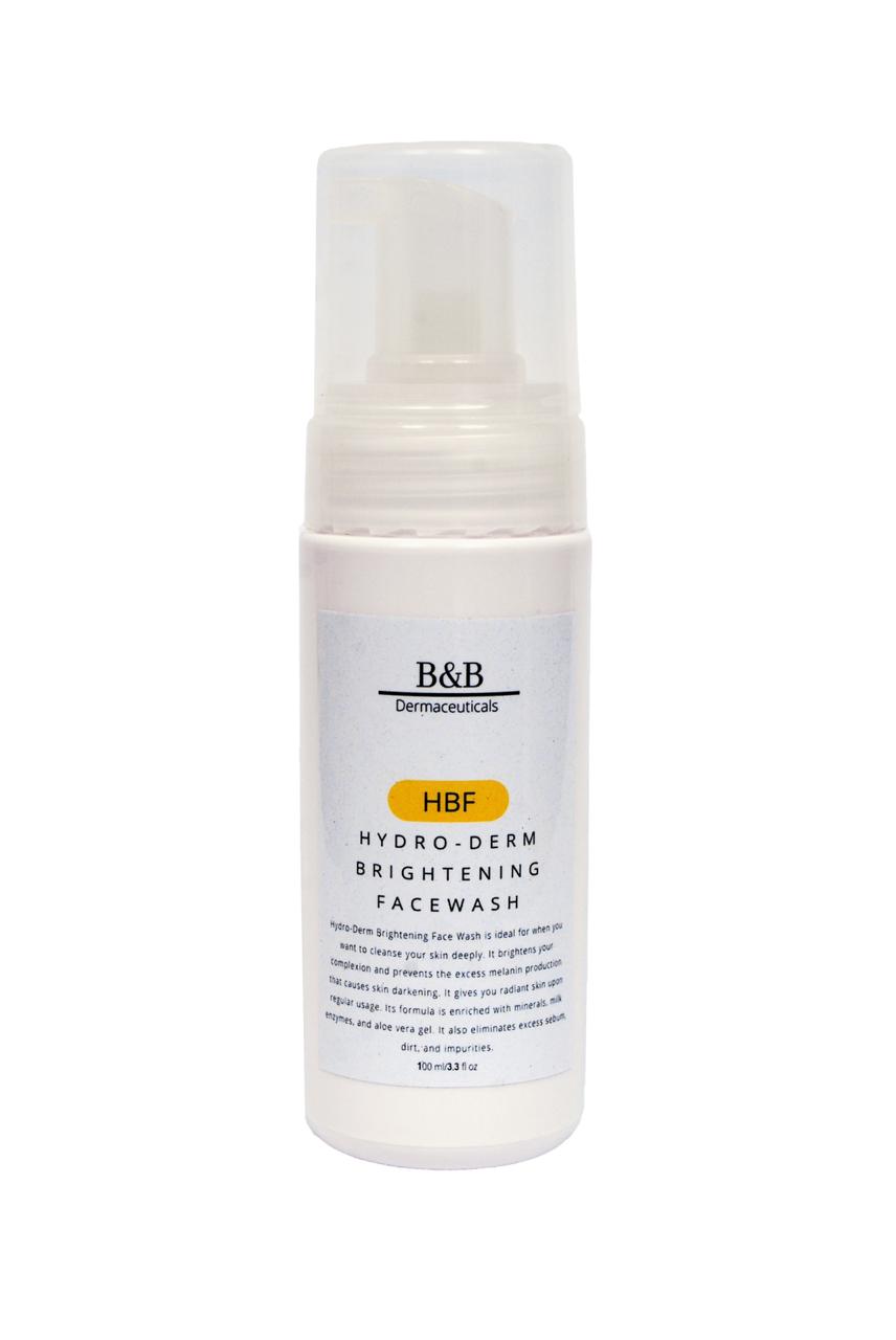 B&B Derma - Hydro-Derm  Brightening Foaming Facewash