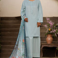 Daily Drop By Hz Stitched 3 Piece Solids Twinset Collection'2025-SDJ-3P-B03