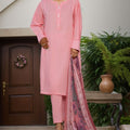 Daily Drop By Hz Stitched 3 Piece Solids Twinset Collection'2025-SDJ-3P-S05