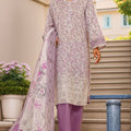 HZ Stitched 3 Piece Chikankari Cambric Collection'2025-LPK-3P-525