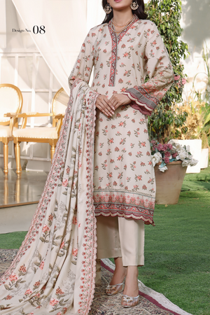 Mariyah Karandi By VS Textile-3 pc  unstitch suit