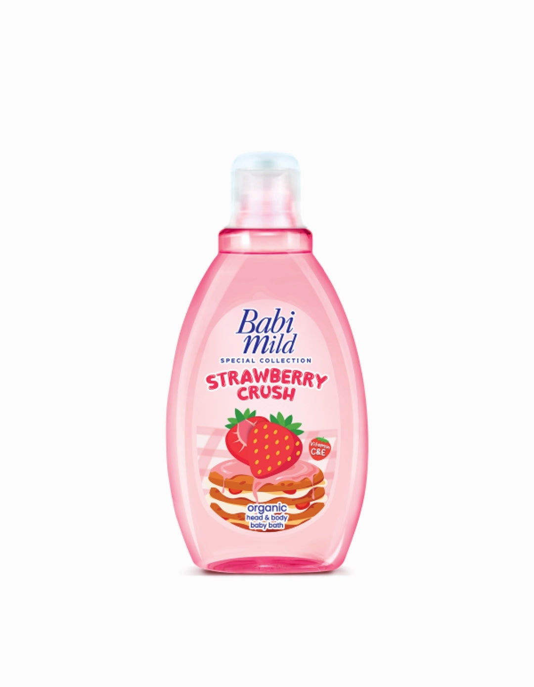 Babi Mild - Head & Body Bath Strawberry Crush - 180ml