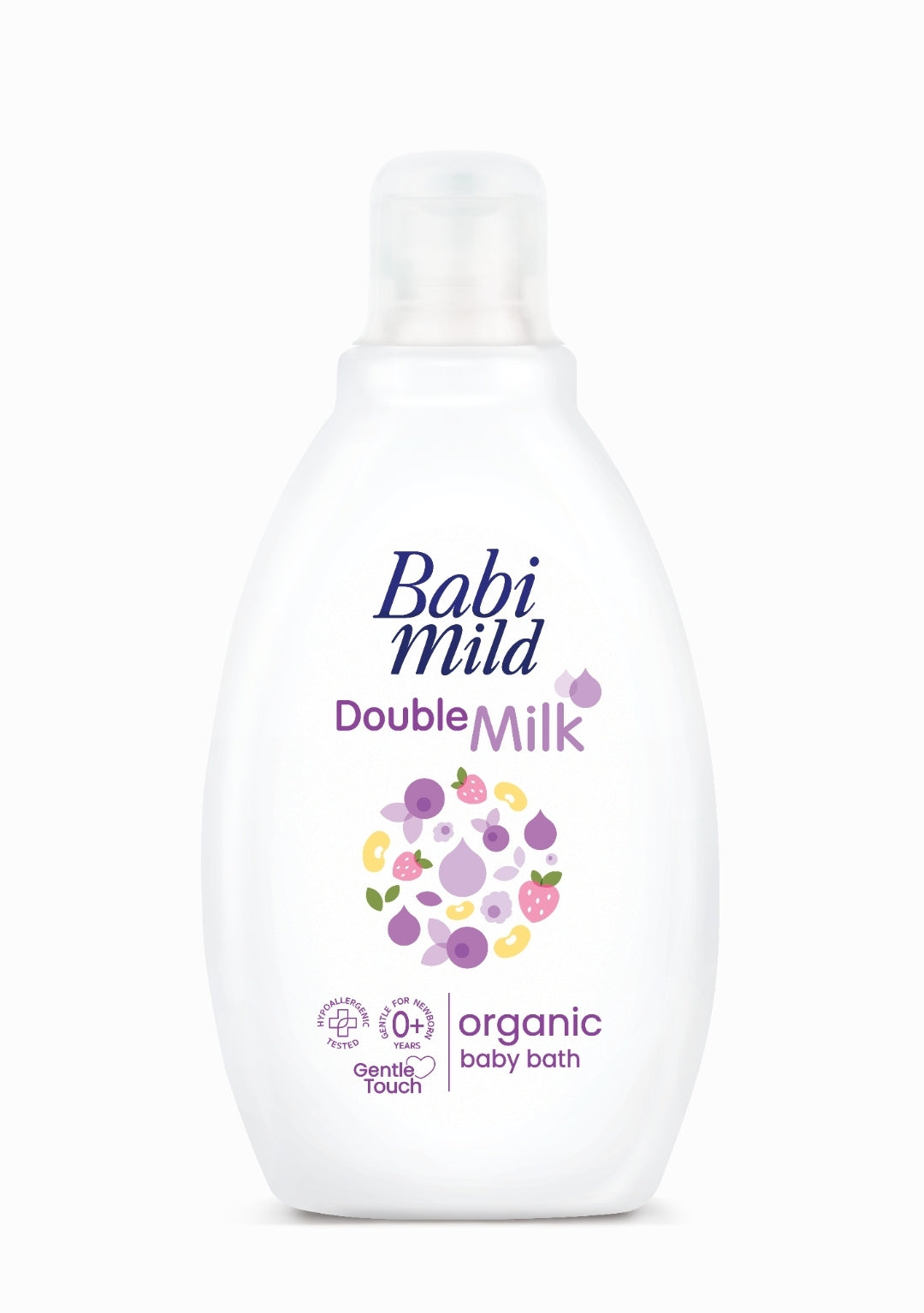 Babi Mild Head & Body Bath Double Milk Organic