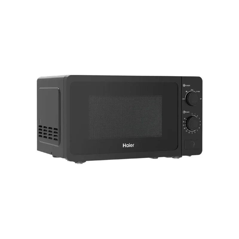 Haier HMW-20MBS Solo Microwave Oven 20 Ltr Speed Defrost 5 Power Levels - Snapcart.pk