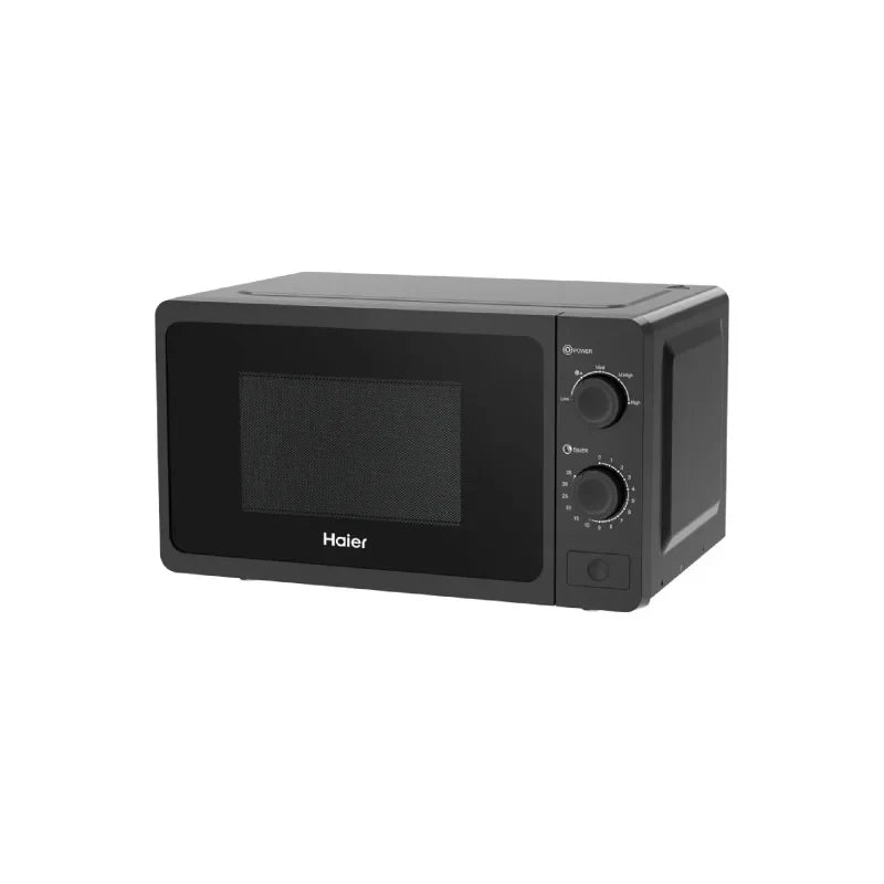Haier HMW-20MBS Solo Microwave Oven 20 Ltr Speed Defrost 5 Power Levels + Premium Electric Kettle - Snapcart.pk