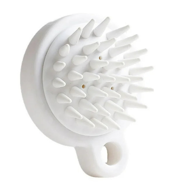 B&B Derma - Hair Scalp Massager Shampoo Brush For Shower Silicone