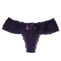BLS Haut Lace Thong Black