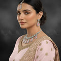 Zeesy Hearth Necklace Set
