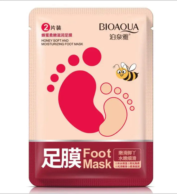 Bioaqua Honey Moisturizing Foot Mask 30G