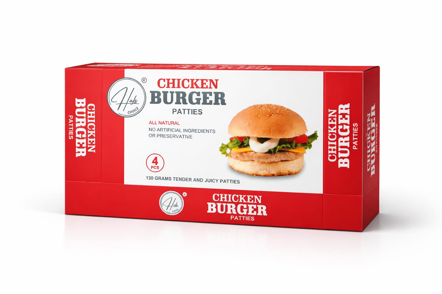 Haf's Chicken Burger Patty