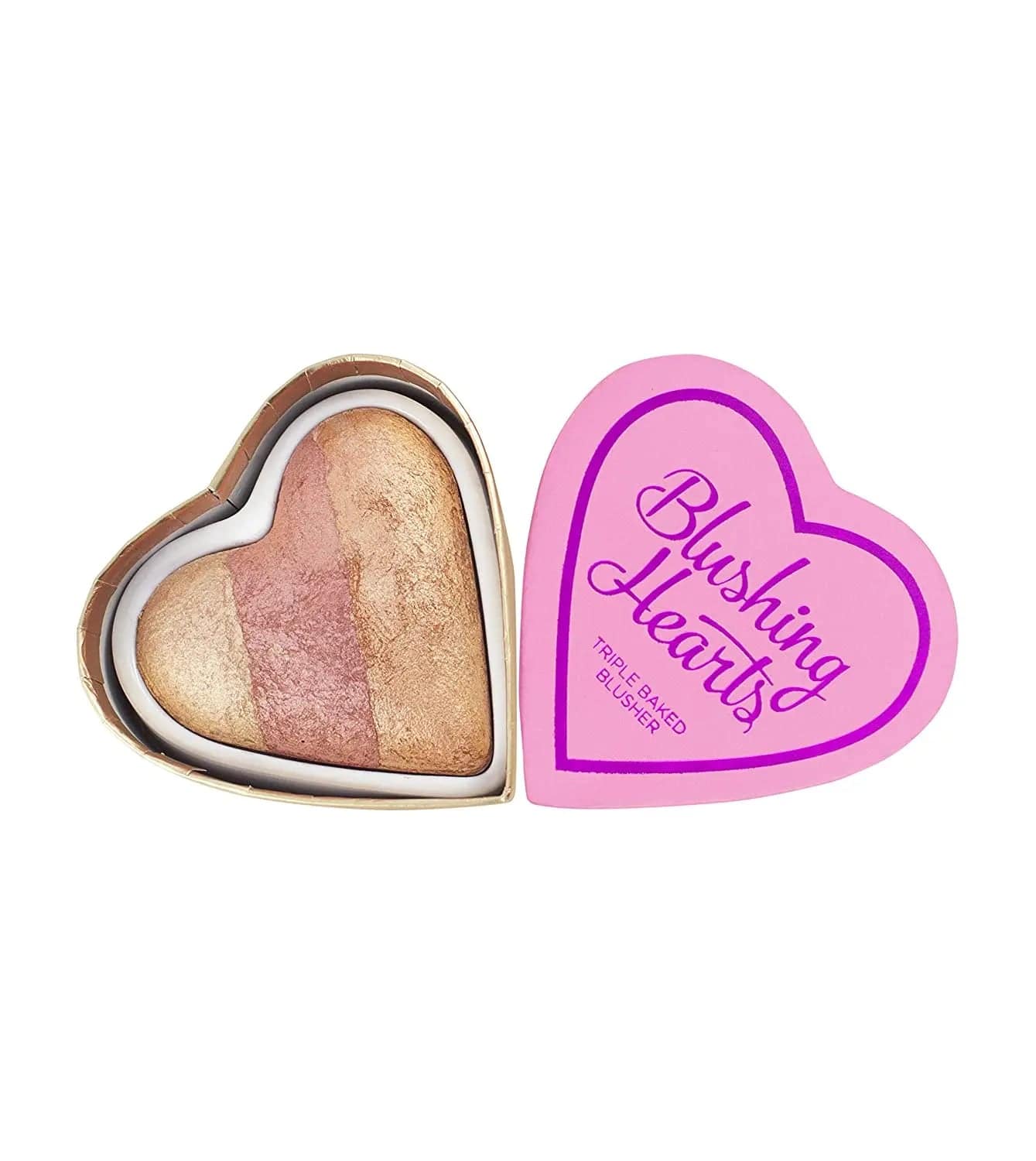 I Heart Revolution Hearts Blusher - Peachy Keen Heart - My Store