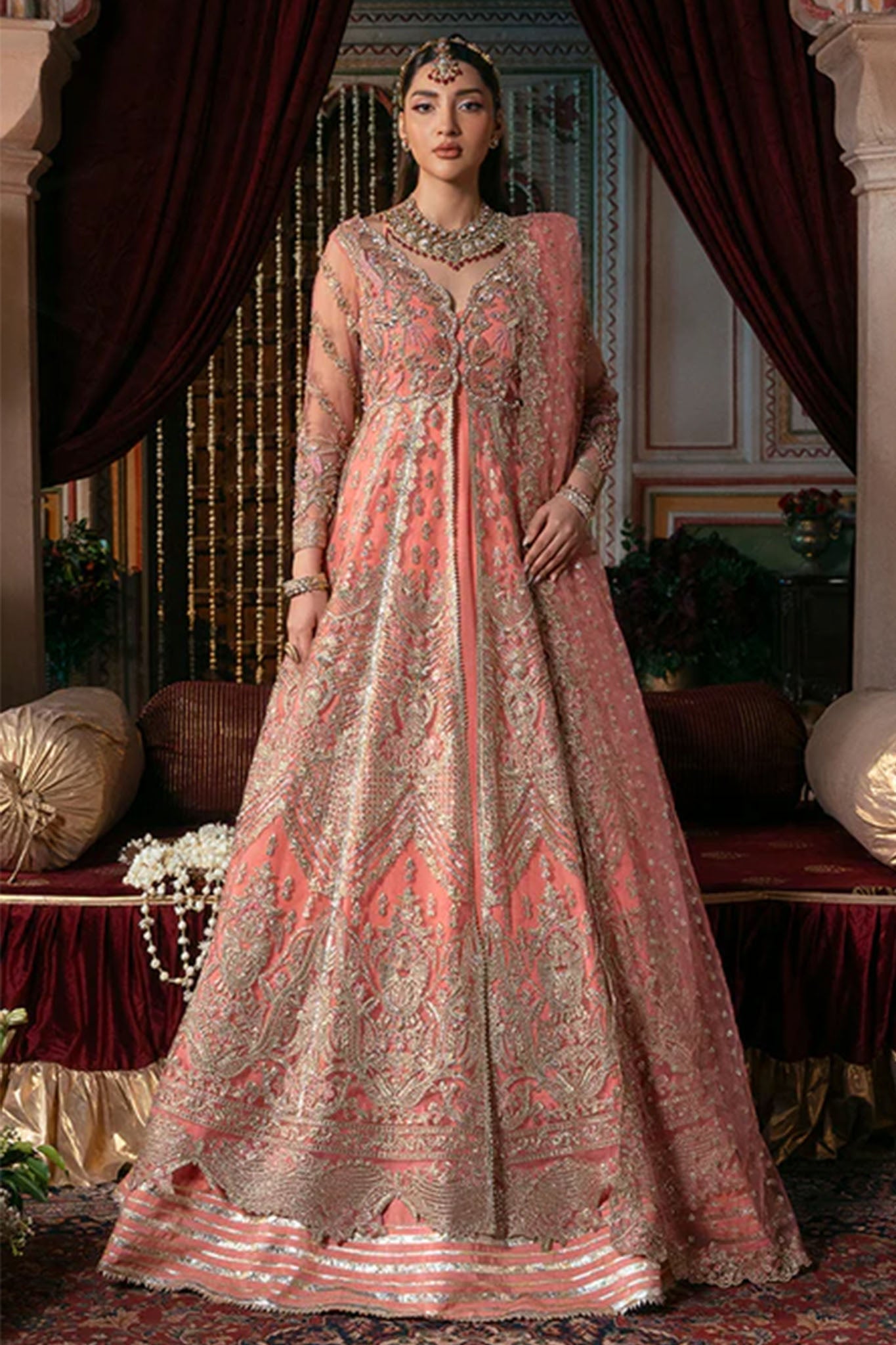 Noor E Naaz By Imrozia Serene Unstitched 3 Piece Luxury Bridal Collection'2025-IB-50-Khushbu