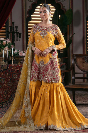 Noor E Naaz By Imrozia Serene Unstitched 3 Piece Luxury Bridal Collection'2025-IB-55-Roshni