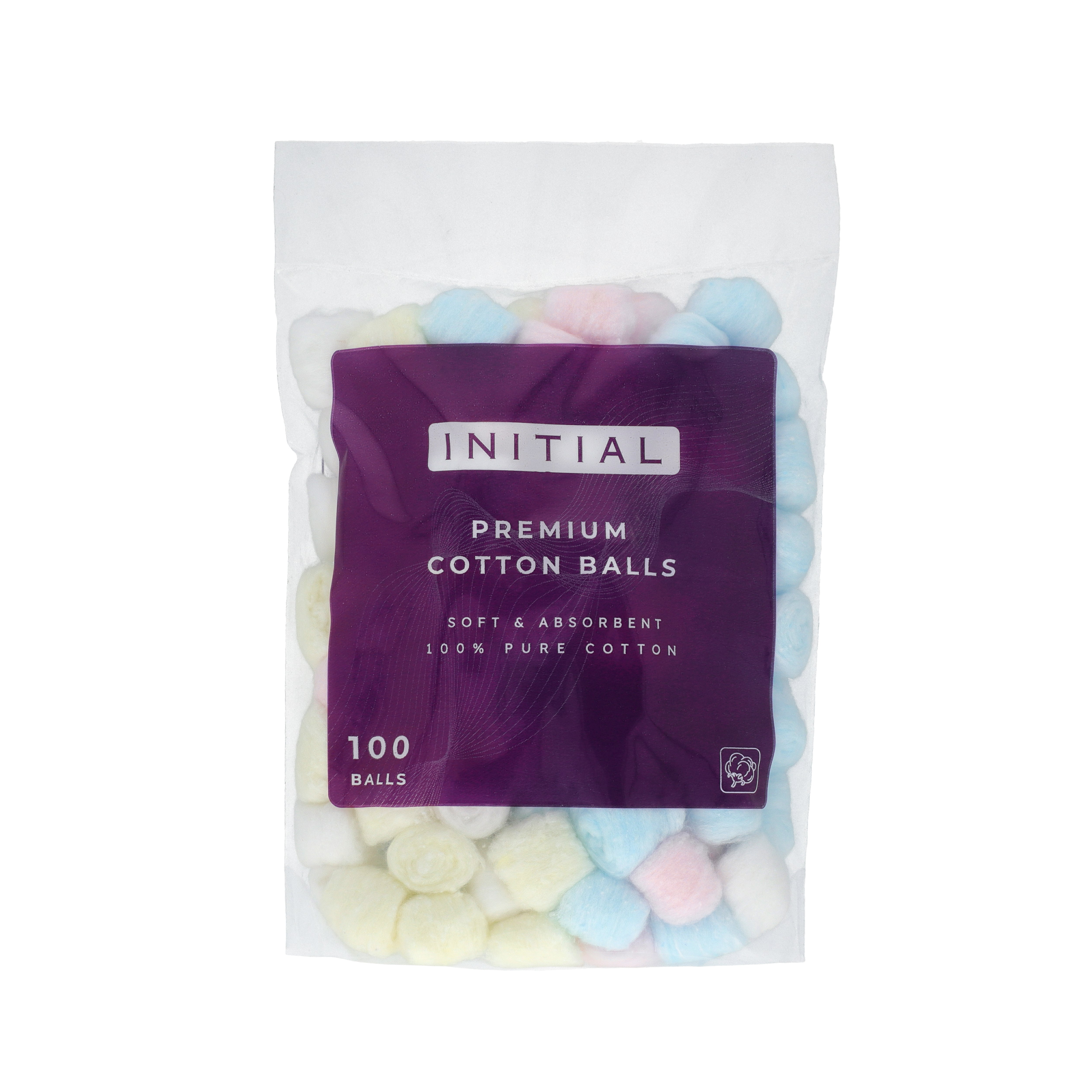 Initial Premium Cotton Balls (Color)