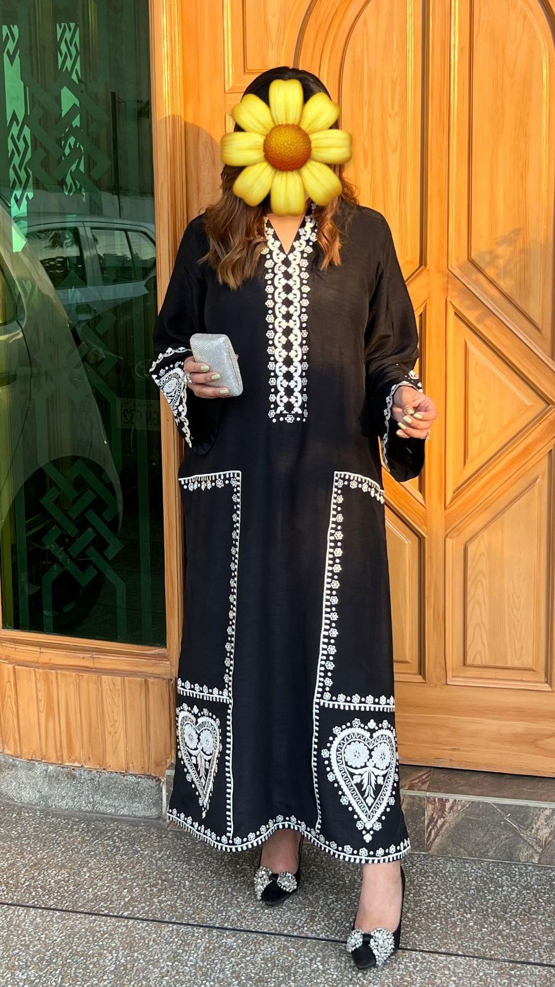 Manahils Stitched Majestic Spade Raw Silk