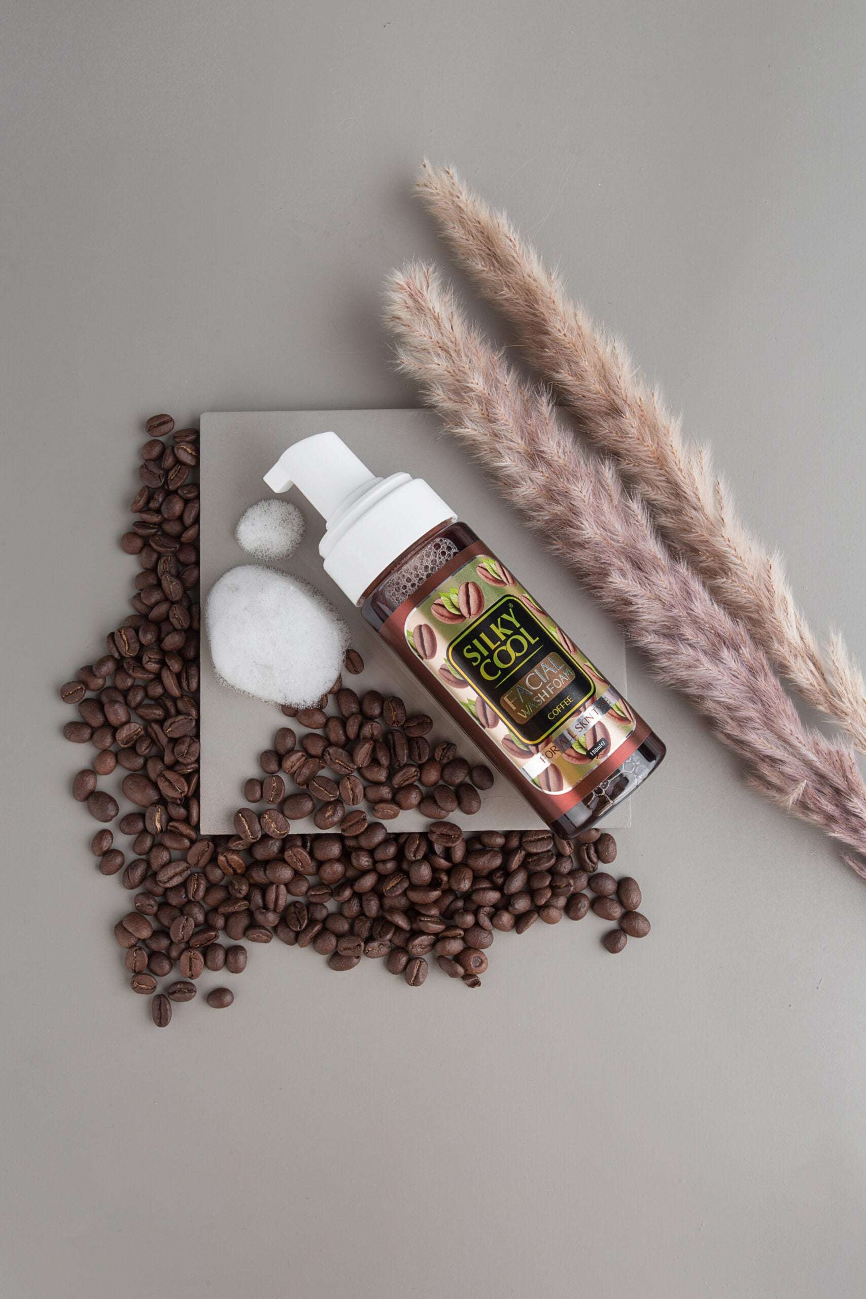 Silky Cool Coffee Facial Wash Foam Coffee 150Ml