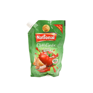 National Foods Chilli Garlic Sauce 400gm Pouch - Snapcart.pk