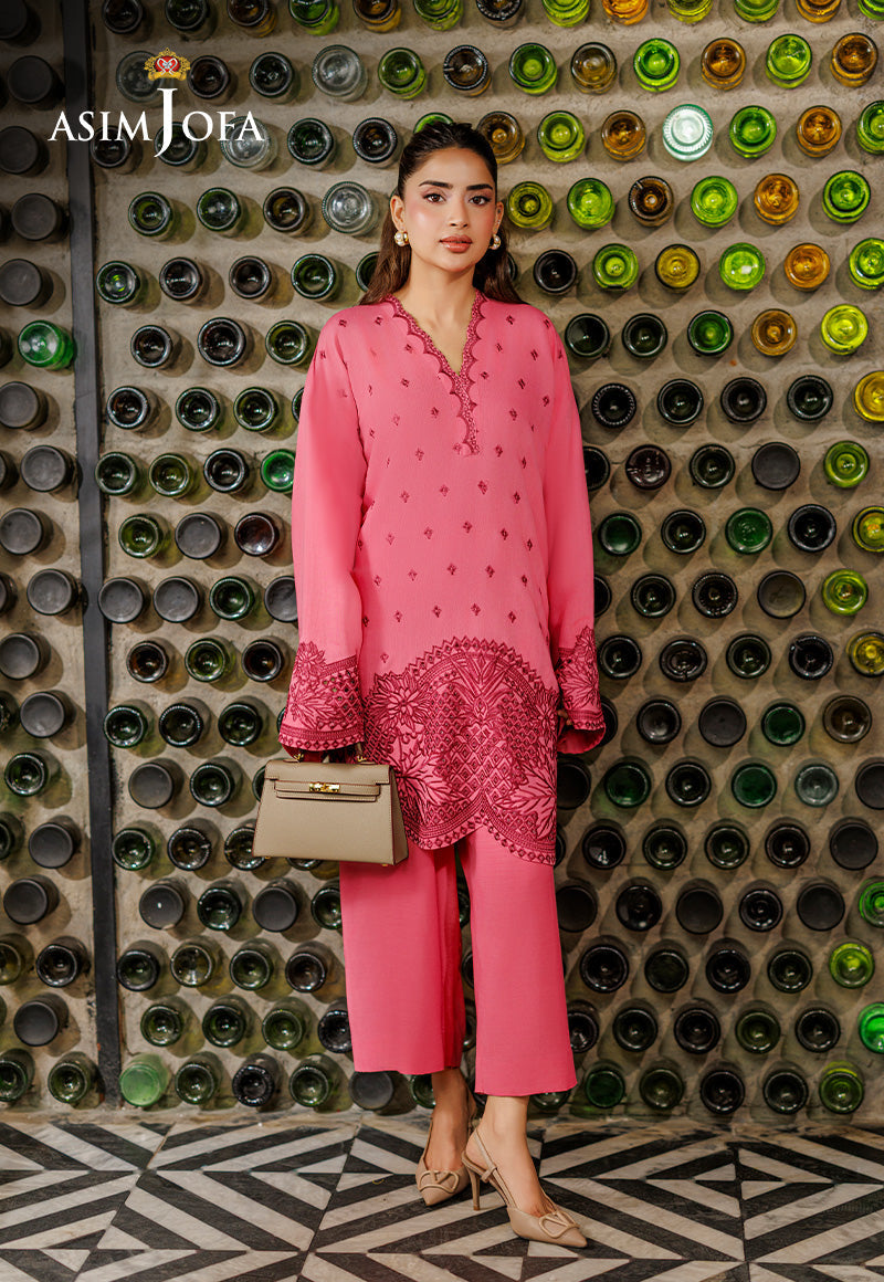 Asim Jofa Stitched 2 Piece Basic Pret - Saboor Edit Suit-AJPB-316