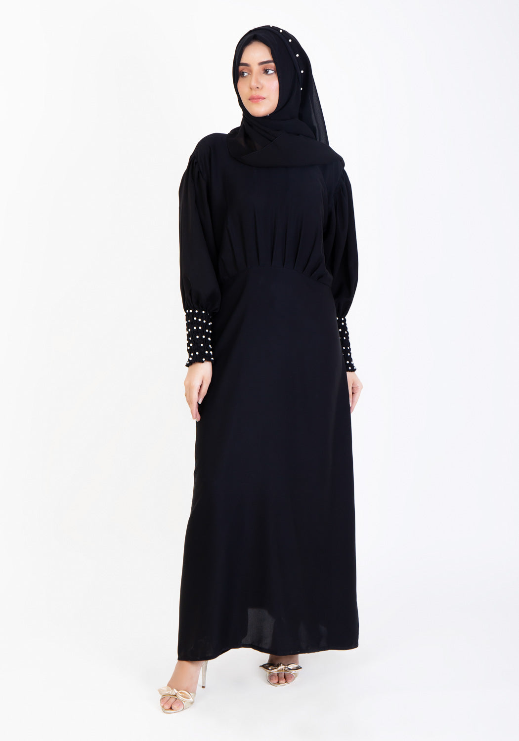 Abaya.Pk Alvina Black Abaya